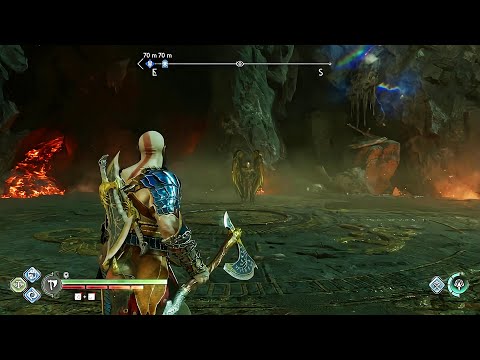 Valkyrie Queen GNA Boss Fight Hard Difficulty - God Of War Ragnarök