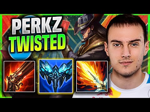 PERKZ TRIES SOME TWISTED FATE WITH EVERFROST! - C9 Perkz Plays Twisted Fate MID vs Diana! |