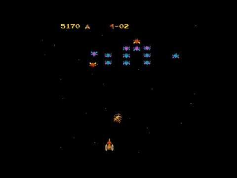 Galaxian (Atari 7800) With Commentary