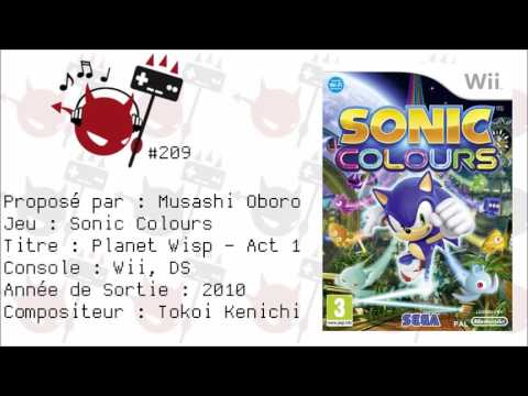 Pad&Retrodio#209 - Sonic Colours - Planet Wisp - Act 1