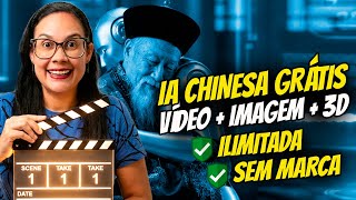 A IA CHINESA CHEGOU pra te dar TUDO de GRAÇA (IMAGEM - VIDEO - 3D) e Ilimitado!