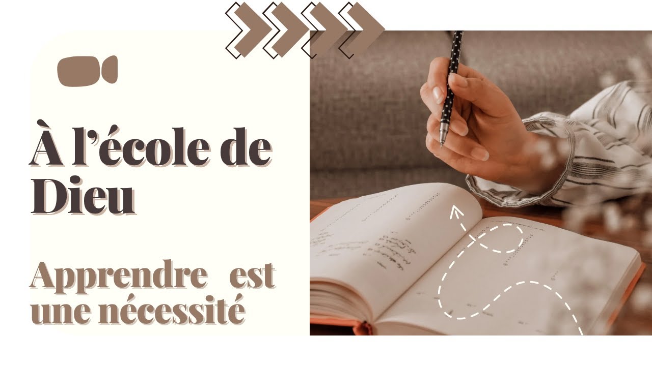 Apprendre est une nécessité