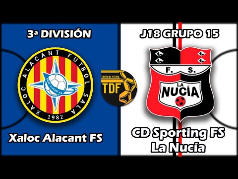 TERCERA DIVISIÓN J18, GRUPO XV (2022/2023). Xaloc Alacant FS vs CD Sporting FS La Nucía.