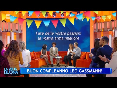 Leo Gassmann e Ludovica Francesconi nel film "Terapia di gruppo" - La Volta Buona 22/11/2024