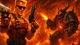 What If Duke Nukem Entered Warhammer 40K?