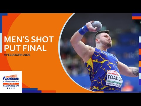 Men's shot put final replay | Apeldoorn 2025