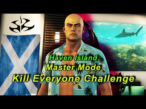 Haven Island Master Mode Kill Everyone Challenge - Hitman 3