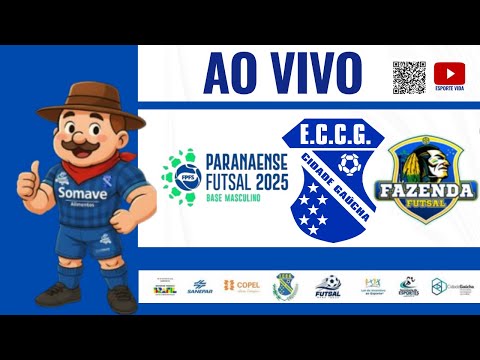 🚨 AO VIVO | O JOGO DA CLASSIFICAÇÃO! Cidade Gaúcha x Fazenda Futsal | 19h30