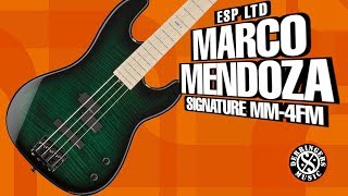 Video thumbnail for ESP LTD Marco Mendoza Signature Series MM 4FM Bass Guitar by Derringers Music | Adelaide Forestville Store