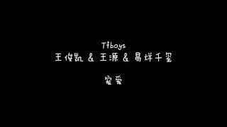 【Tfboys】王俊凯、王源、易烊千玺  宠爱  歌词