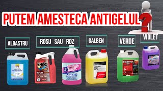 Putem amesteca Antigelul de diferite culori?