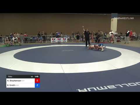 70 Lbs Rr Rnd 2 - Hailey Stephenson, NXT Level Wrestling Academy Vs BlakeLee Smith, Hinton Youth W