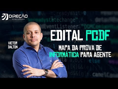 Edital PCDF: Mapa da prova de Informática para Agente - Prof Victor Dalton  | AO VIVO