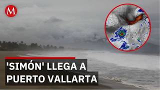 Huracán 'Simón' alcanza categoría 4 y amenaza costas de Jalisco