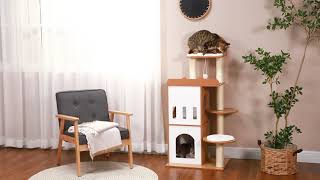 D30-623V00AK PawHut Arbre a chat