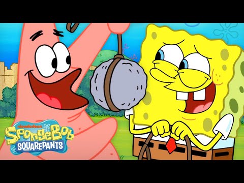 Patrick Adopts A Pet Rock! 😅 | Full Scene | SpongeBob