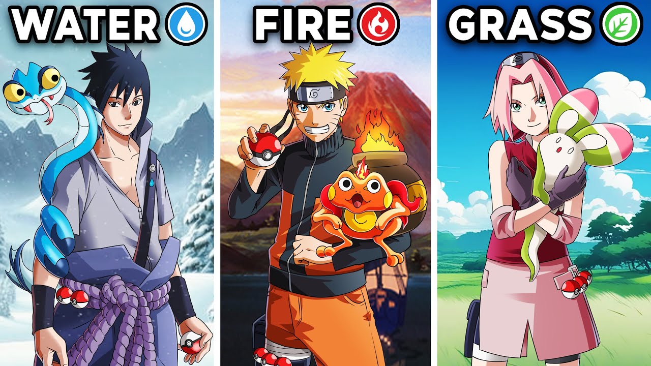 I Created The Perfect Naruto Starter Pokemon
