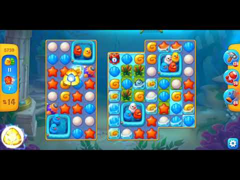 Fishdom. 5739 level no boosters and diamonds