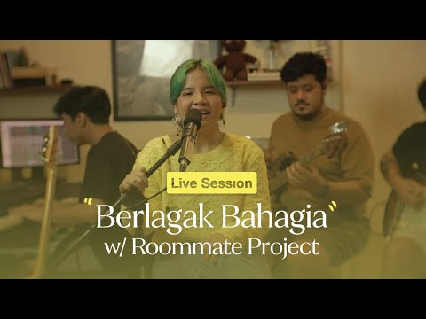 Idgitaf Ft. Roommate Project - Berlagak Bahagia (Live Session)