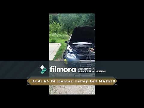 Audi  S6 F4  Install  DRL  Facelift  LED MATRIX