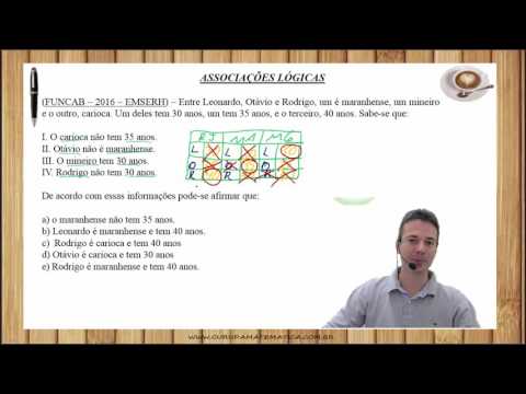 0835 - FUNCAB - ASSOCIAÇÕES LÓGICAS