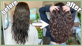 Wavy/Curly Hair Routine (2B/2C Curls)