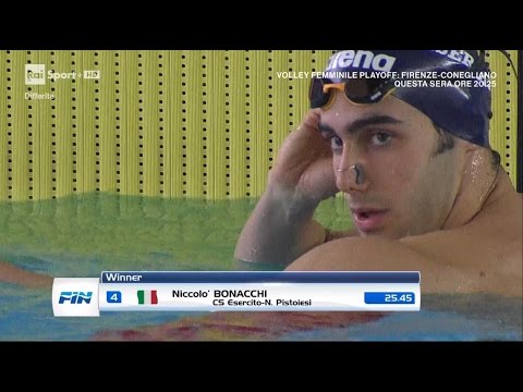 08-04-2017 mat. 50 Dorso M Batteria 4 con Ceccon Thomas 26,06 RIR Campionato Italiano Assoluto v.50