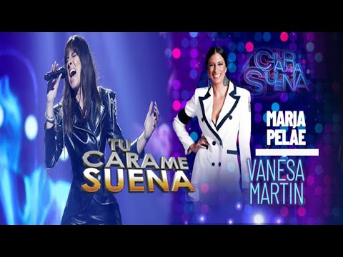 MARÍA PELÁE INCREÍBLE TRANSFORMACIÓN EN VANESA MARTÍN TU CARA ME SUENA