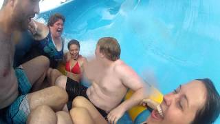 preview picture of video 'GoPro on Canyon Rafting slide at Calypso Waterpark'