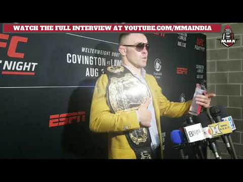 COLBY COVINGTON TALKING ABOUT HIS CARDIO IN BEDROOM