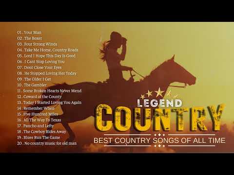 Greatest Hits Classic Country Songs Of All Time🤠John Denver.Merle Haggard.Willie Nelson.Kenny ROgers