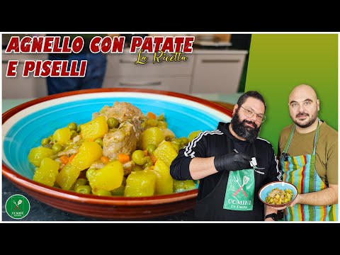 Spezzatino di AGNELLO con PATATE e Piselli - Ricetta facile e veloce perfetta per Natale e Capodanno