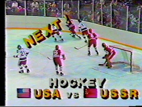 1980 Winter Olympics Hockey USSR vs USA and Skiing Men's Slalom Feb 22 1980 ABC WXYZ 7