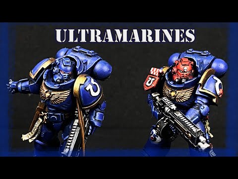 Painting Ultramarines Heavy Intercessors!
