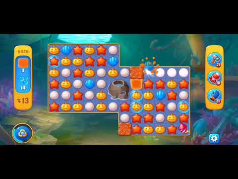Fishdom 6449 Level - NO 💣🧨💥