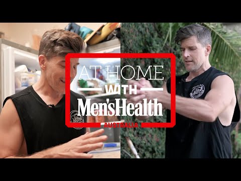 Inside Osher Günsberg's Home Gym & Fridge | At Home with Men's Health Australia | Men's Health