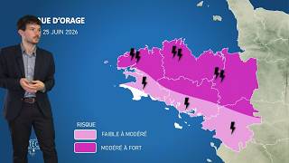 Illustration de l'actualité La météo de votre jeudi 25 juin 2026