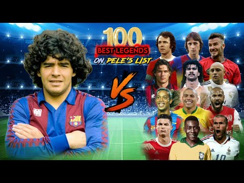 Maradona VS PELE's 💯 Best Legends 💥 with ULTRA BOSS FINAL🔥
