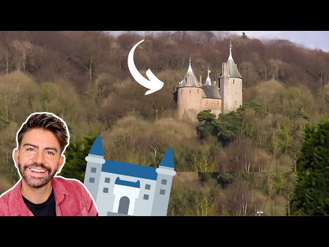 VISITING A FAIRYTALE CASTLE IN WALES, UK! Castell Coch near Cardiff travel vlog | MR CARRINGTON