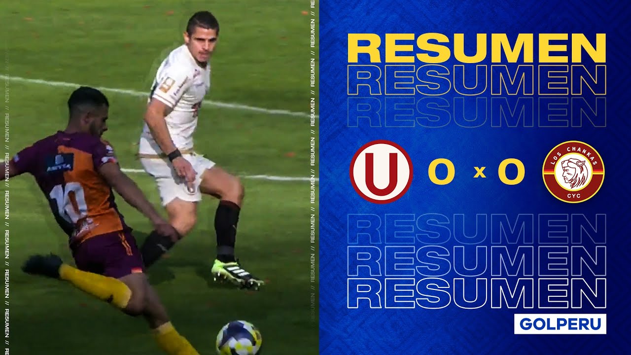 Torneo Apertura: Universitario 0-0 Los Chankas