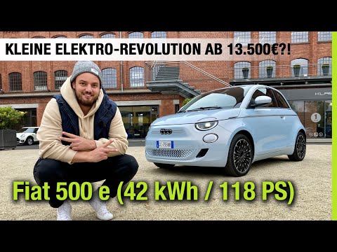 2021 Fiat 500 e (42 kWh) im Test 🤍🔋 Kleine Elektro-Revolution ab 13.500€?! 🤯 Fahrbericht | Review