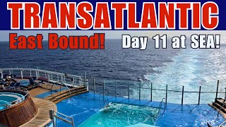 Work, Walks & Sea Day Fun | Eastbound Across the Atlantic on Carnival Mardi Gras