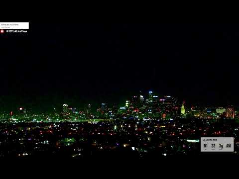 🔴🔴🔴 Lets Go DODGERS ! Game 5 - Los Angeles Skyline LIVE 10/29/25 · @DTLALiveView