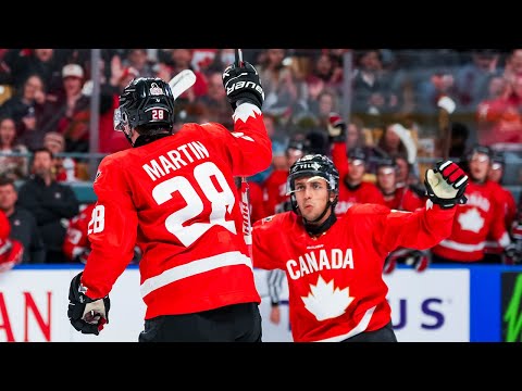Highlights from Canada vs. Sweden in 2026 World Juniors pre-tournament play (Kitchener)