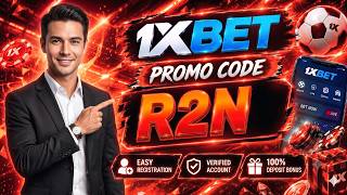 1XBET PROMO CODE / FREE BOOST 1XBET FOR REGISTRATION / PROMO CODE NEW - R2N / 1X
