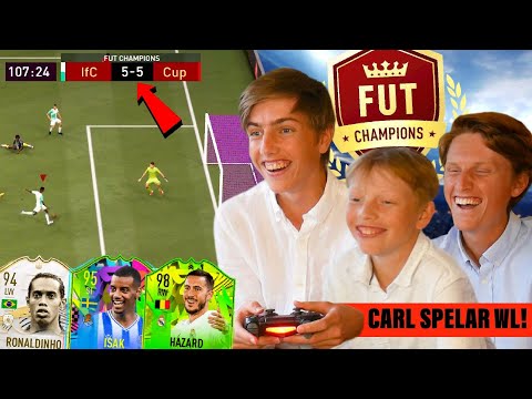 VÅR BRORSA CARL SPELAR WL FÖR FÖRSTA GÅNGEN NÅGONSIN! *TILLS HAN VINNER* | FIFA 21 PÅ SVENSKA