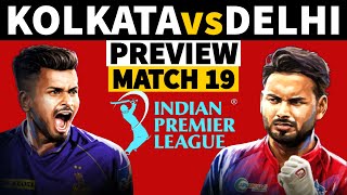 Delhi vs Kolkata | Live Score| Match 19 | IPL 2022 | Kolkata Knight Riders vs Delhi Capitals update