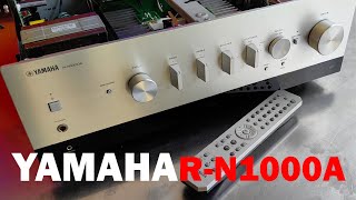 Video thumbnail for Yamaha R-N1000A Streaming stereo amplifier | Under the hood by hxos plus