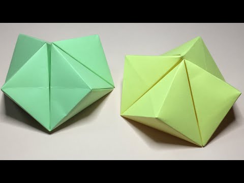 Easy Origami Magic Transforming Flexahedron | Origami Tutorial | DIY-Beauty Of Paper