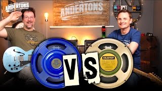 Blueback vs Greenback Speakers - Can you hear the difference??